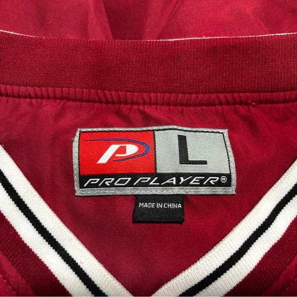 Vintage 2000s Indiana Hoosiers Pullover Windbreaker Jacket by Pro Player (Large) - Picture 7 of 9